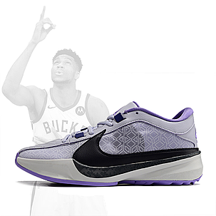 Nike Zoom Freak 5 ( V ) Giannis Antetokounmpo " Grafit-Violet ", фото 2