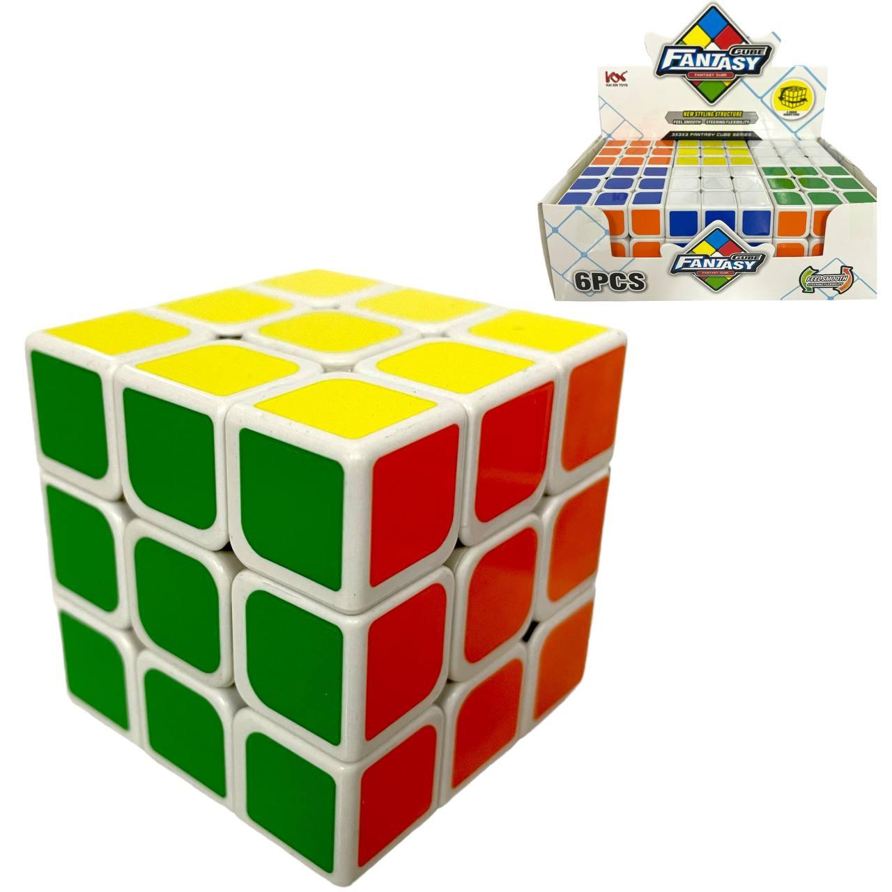 2020 Кубик Рубика 3х3 6шт в уп., цена за упаковку (размер 1шт 6*6см)