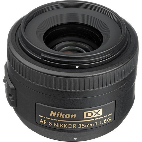 Объектив Nikon AF-S DX Nikkor 35mm f/1.8G - фото 1 - id-p108567971