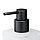 A9036922 Gem Стеклянный диспенсер для жидкого мыла с настенным держателем черный, фото 5