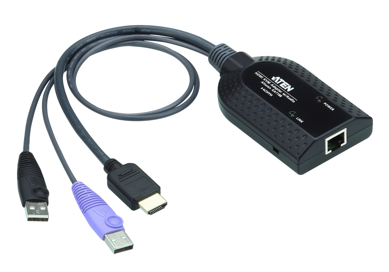 КВМ-адаптер USB, HDMI c поддержкой Virtual Media KA7188 ATEN