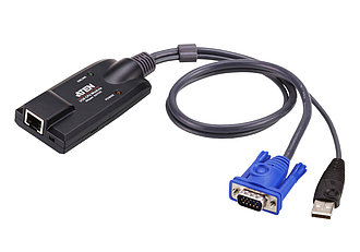 КВМ-адаптер USB, VGA  KA7570 ATEN