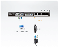 КВМ-адаптер PS/2, VGA (кабель 5M)  KA7920 ATEN, фото 2