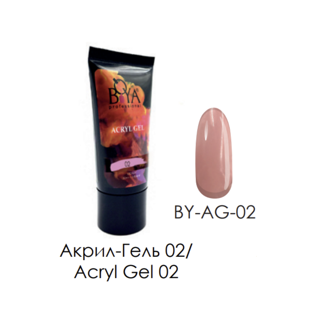 Acry gel BoYa 60мл 02 - фото 1 - id-p107300388