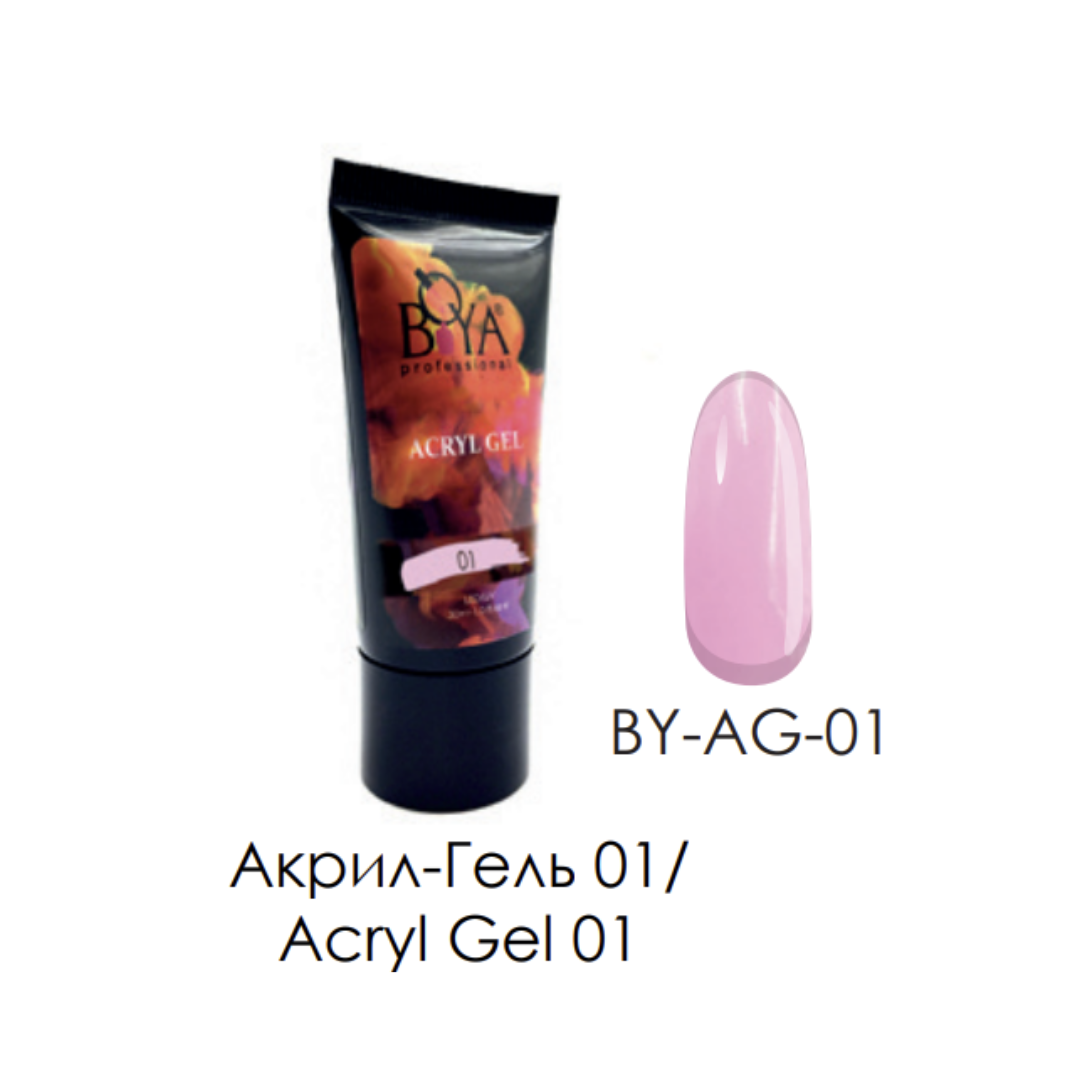 Acry gel BoYa 60мл 01 - фото 1 - id-p107300387