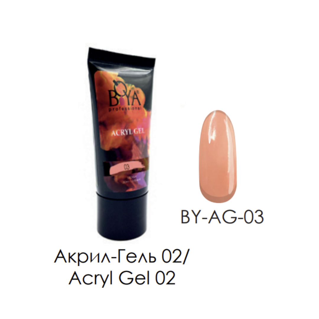 Acry gel BoYa 30мл 03 - фото 1 - id-p107300383