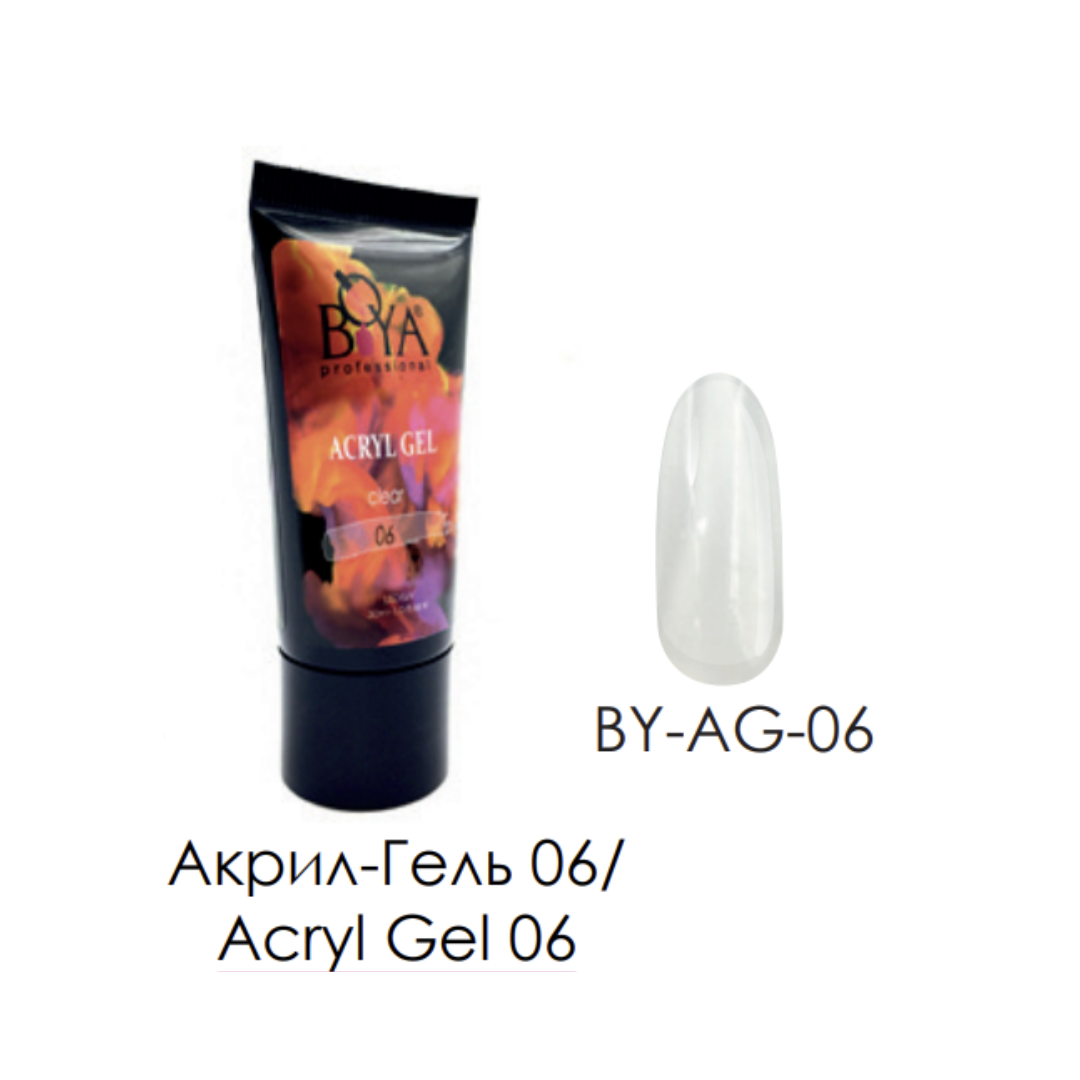 Acry gel BoYa 60мл Прозрачный - фото 1 - id-p107300386
