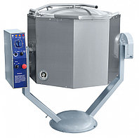 Котел пищеварочный, нижний привод миксера (60 л, 100 °С, пар. рубашка, ручное опрокидывание)