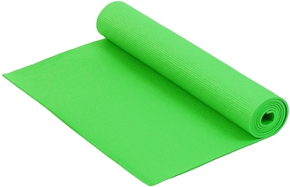 Коврики для йоги ART.Fit (61х173х0.6 см) ПВХ, с чехлом Зеленый - фото 1 - id-p108589232