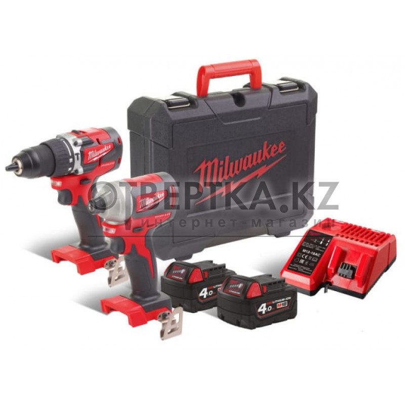 Набор Milwaukee M18 CBLPP2A-402C 4933464536 - фото 1 - id-p108582906