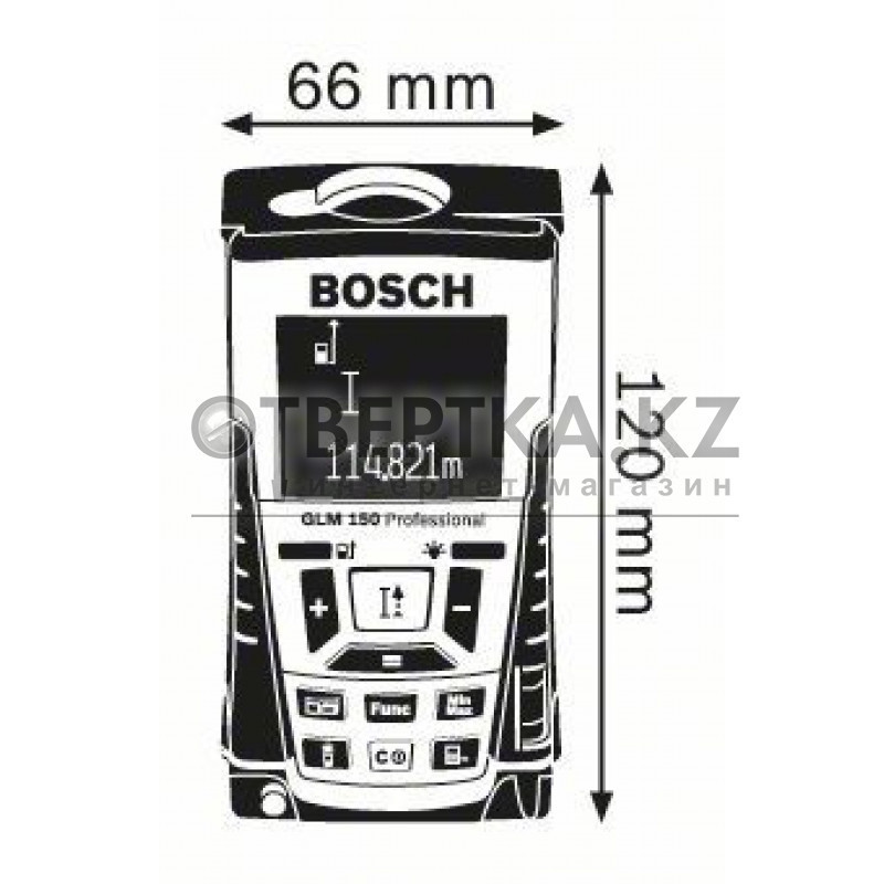 Дальномер лазерный Bosch GLM 150 0601072000 - фото 5 - id-p108583693