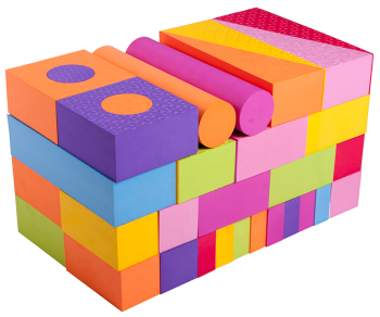 Игровой набор 56 блоков - фото 1 - id-p108583730
