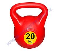 Гиря пластик 20кг Россия