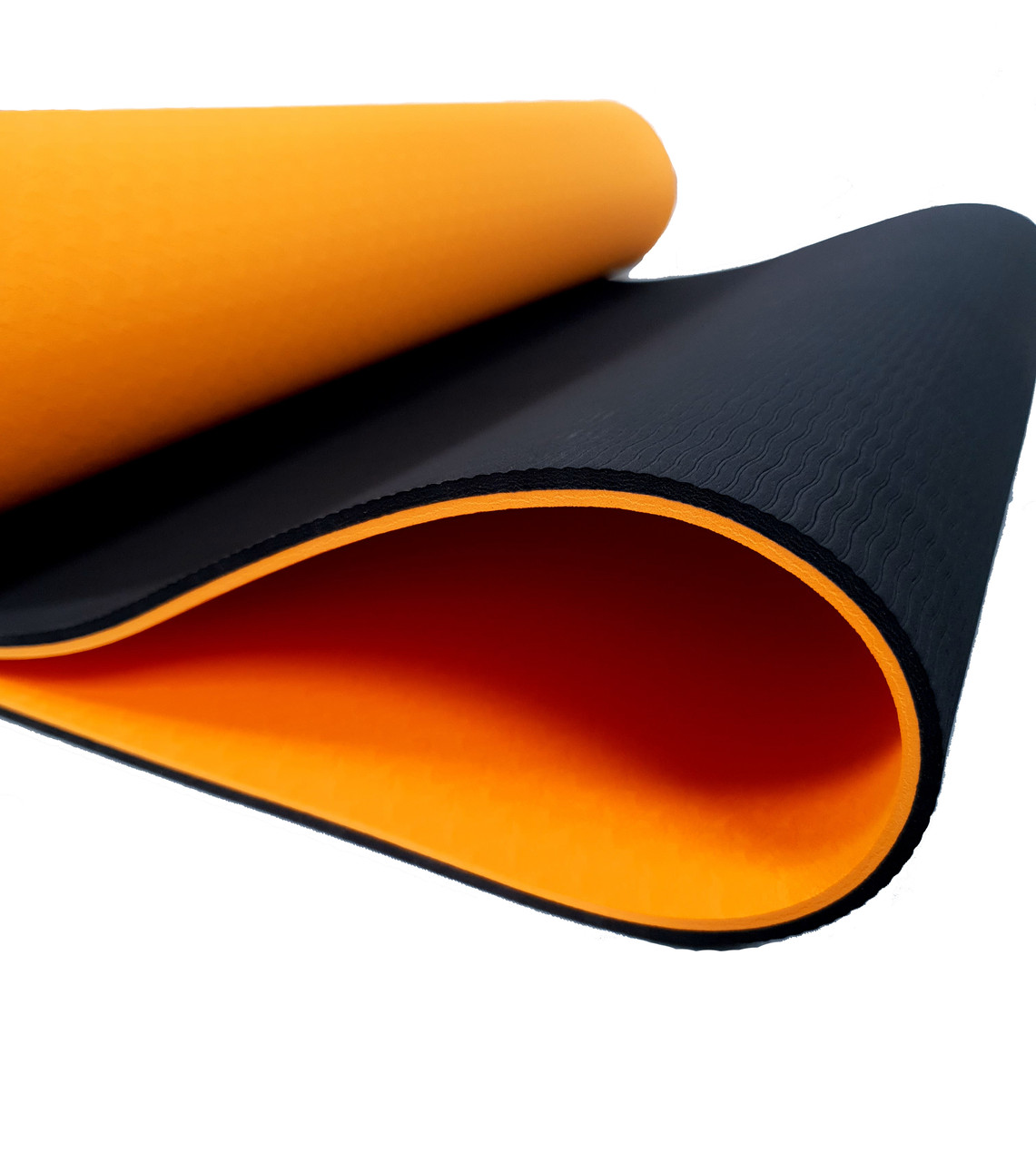 Коврики для йоги ART.FiT (61х183х0.6 см) TPE, с чехлом, цвета в ассортименте оранжево-черный - фото 2 - id-p108589712