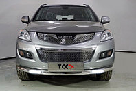 Защита передняя нижняя (с ДХО) 60,3 мм ТСС для Haval H5 2020-