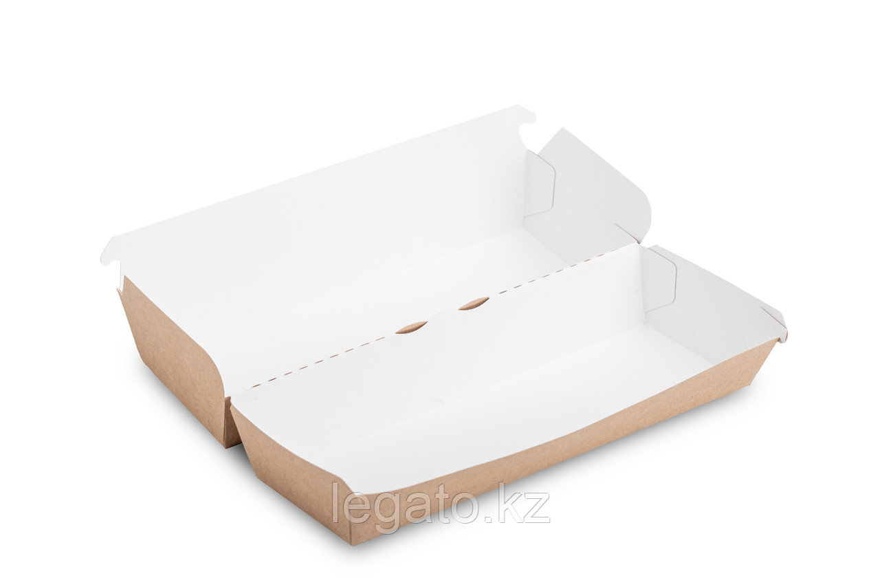 Упаковка OSQ HD Box ( для хот-дога с крышкой) 400шт/кор