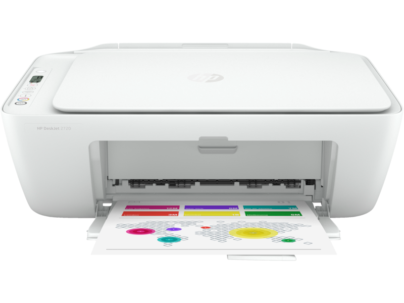 HP 3XV18B МФУ струйное цветное DeskJet 2720 (принтер, сканер, копир), 7.5 ppm, 1200x1200 dpi - фото 2 - id-p108600832