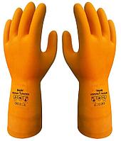 Оранжевые рабочие перчатки Beybi