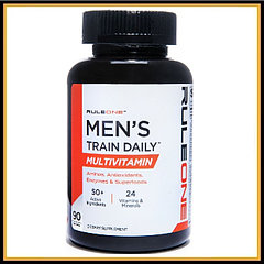 Витаминно-минеральный комплекс - Rule 1 Men Train Daily Sports Multivitamin 90 таблеток