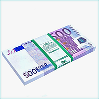 Сувенирные купюры 500 евро (пачка)