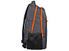 Рюкзак Metropolitan, серый с оранжевой молнией, фото 6
