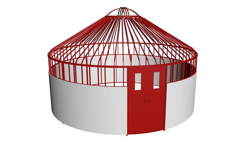 Беседка в виде юрты, фото 1