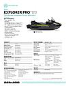 Гидроцикл  Sea-Doo Explorer PRO Audio iDF 230 3-мест. Серый 2025, фото 5