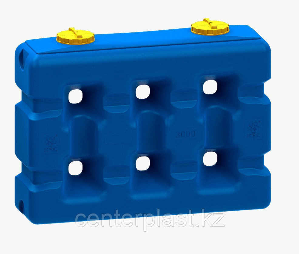 Емкость прямоугольная для воды и пищевых продуктов 5000 литров (5 куб/м)