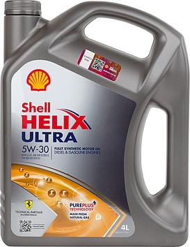 Моторное масло Shell Helix Ultra 5W-30 синтетическое