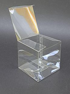 Коробка прозрачная размер 6*6*6 материал пэт 0,35мм