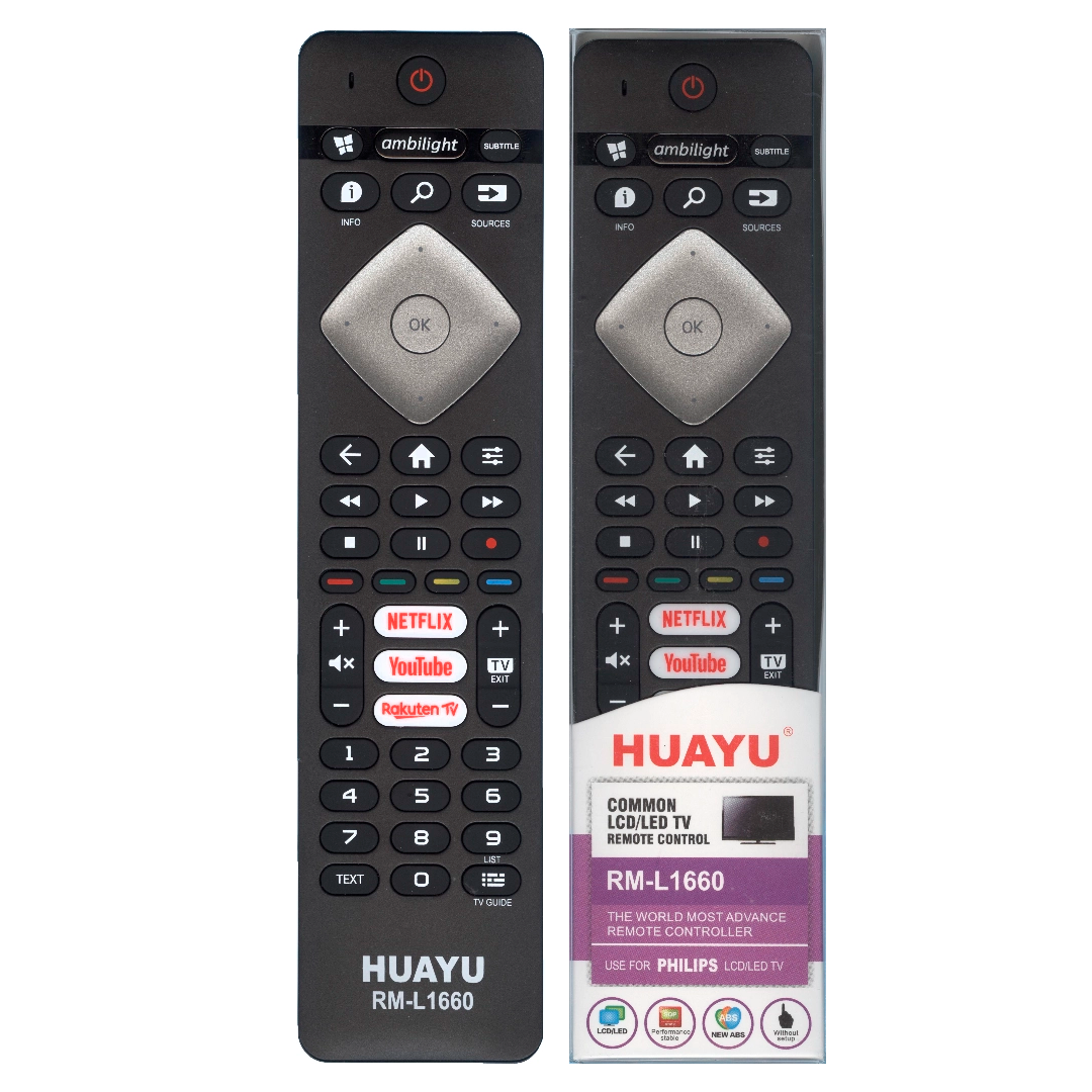 Пульт универсальный PHILIPS LCD RM-L1660 Huayu