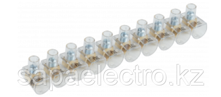 Зажим винтовой концевой изолированный КЗВИ 16мм2 (10x1) IEK