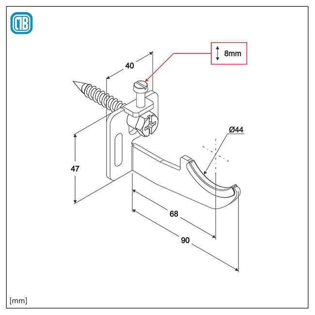 Комплект Кронштейнов для радиаторов MB FIX IT T3 - 60210163 - (50 шт.) - фото 4 - id-p108609329