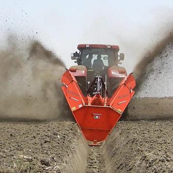 "BIG STORM" қос роторлы шұңқыр қазғыш