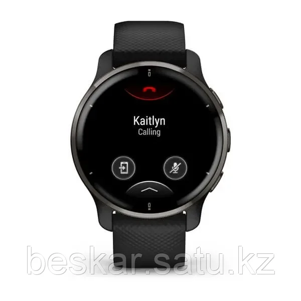 Смарт-часы VENU 2 PLUS Slate Stainless Steel Bezel with Black Case and Silicone Band - фото 3 - id-p108610103