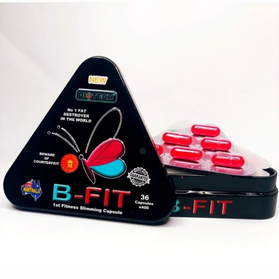 B-FIT Бифит капсулы для похудения, железная упаковка 36 капсул - фото 1 - id-p108610442