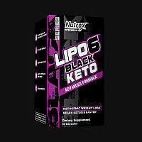 Lipo-6 Black KETO, 60 black-caps, Nutrex