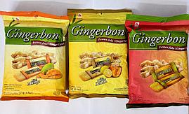 Имбирные конфеты Gingerbon 125 гр в ассортименте
