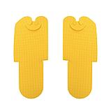 Тапочки-вьетнамки EVA Эконом 2мм, желтый 25 пар в упаковке, фото 2