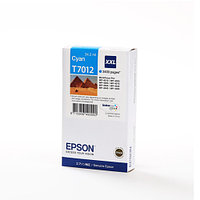 Epson T7012 XXL Голубой струйный картридж (C13T70124010)