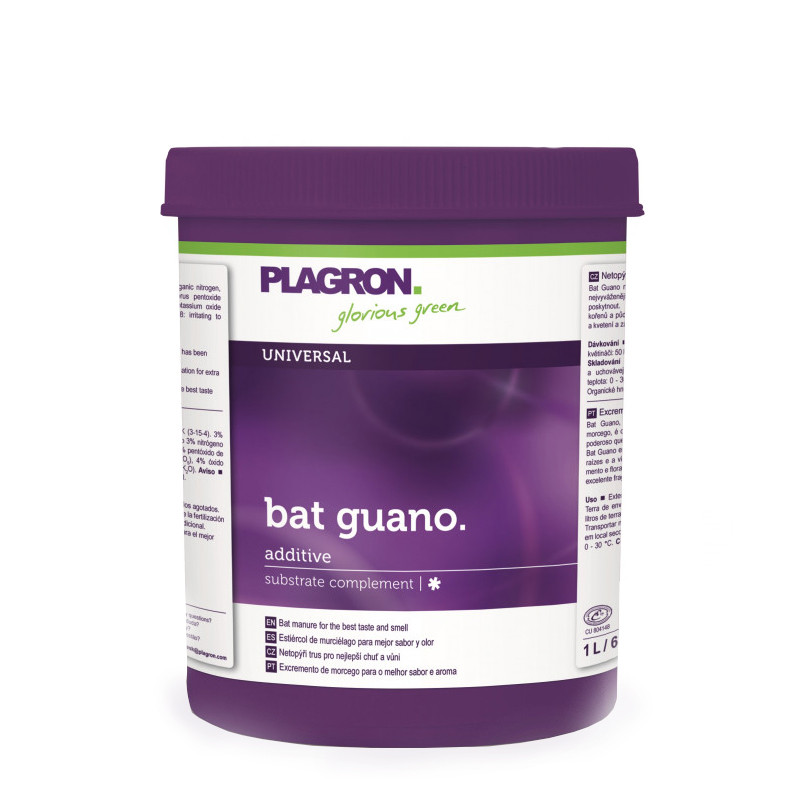 Plagron bat guano 1 L (Для лучшего Запаха и Вкуса), фото 1