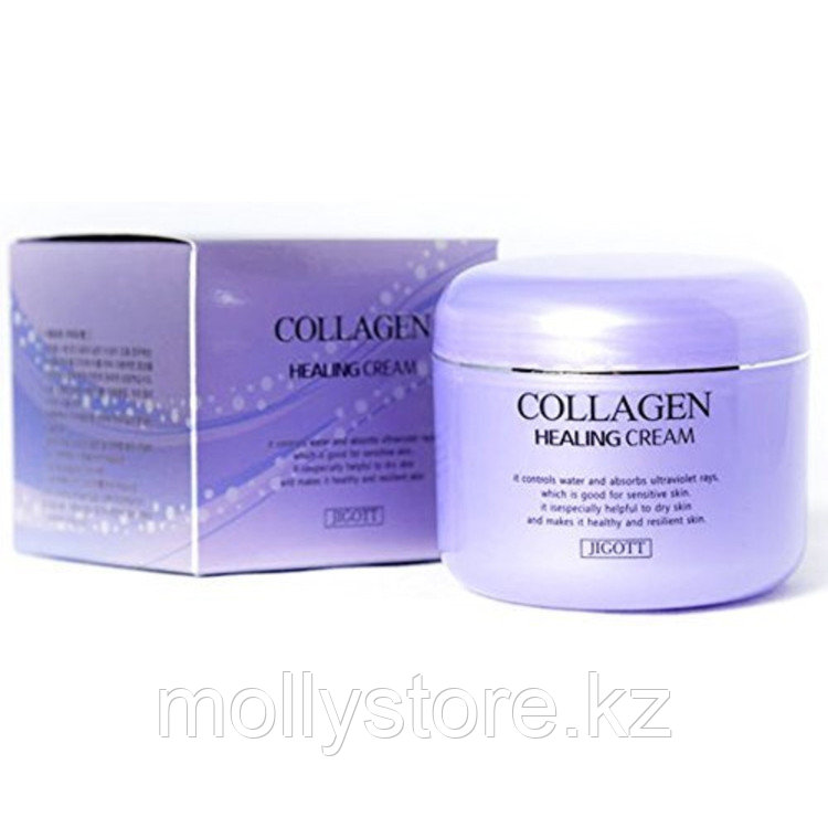 КРЕМ ДЛЯ ЛИЦА С КОЛЛАГЕНОМ JIGOTT collagen healing cream - фото 1 - id-p108617147