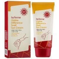 Farmstay крем Visible Difference Snail Sun Cream SPF50 для лица 70 мл