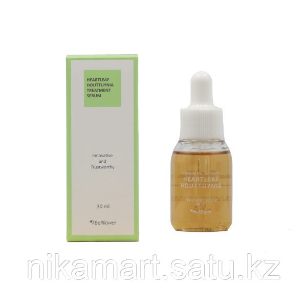 Лечебная сыворотка для чувствительной кожи Bellflower Heartleaf Houttuynia Treatment Serum - фото 1 - id-p66545513