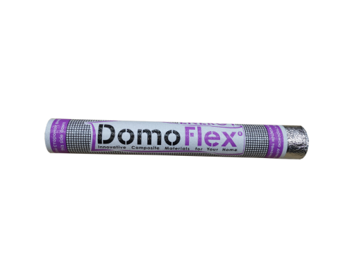 Подложка ППК DomoFlex Energy 9,1м*1,1м*3 мм, фиолетовая, скотч/рул.10 м2/кор.400 м2 - фото 3 - id-p108617983