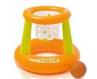 Надувное баскетбольное кольцо с мячом Intex