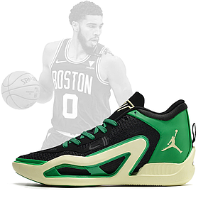 Кроссовки  Jordan Tatum 1 " Green-Black "( Jayson Tatum ), фото 2