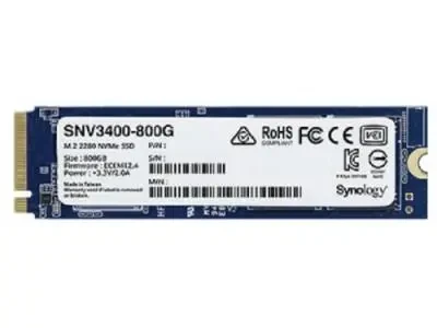 Synology SNV3400-800G Накопитель твердотельный SSD 800 GB M.2 2280 NVMe PCIe