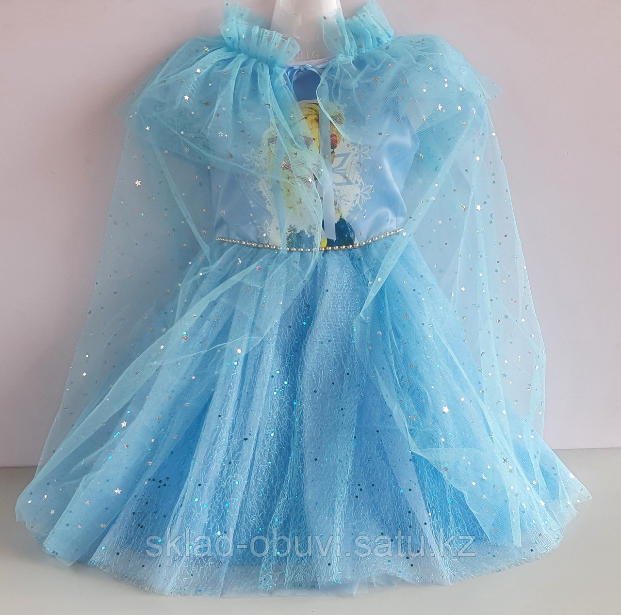Детский костюм Эльзы / платье Эльзы с накидкой - фото 3 - id-p83903725