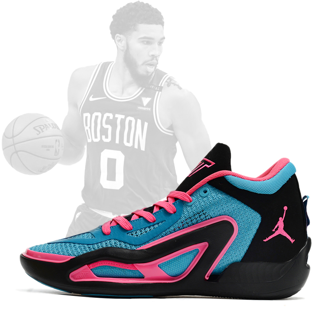 Кроссовки  Jordan Tatum 1 " Black Blue Pink "( Jayson Tatum )